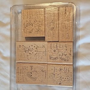 NIB Stampin' Up "Wisecracks" Stamps Retired